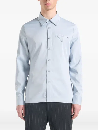 Manière De Voir Long-sleeve Shirt In Blue