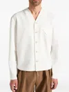 Manière De Voir V-neck Shirt In White