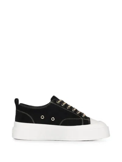 Manière De Voir Vienna Contrast-stitch Sneakers In Multi