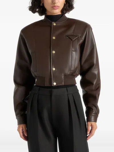 Manière De Voir Zina Jacket In Brown