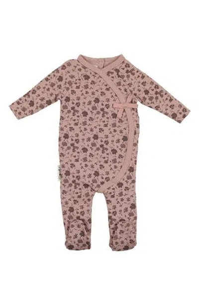 Maniere Babies' Manière Fall Floral Footie In Multi