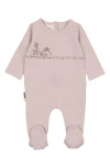 Maniere Flower Bike Footie In Purple