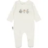 Maniere Babies' Manière Fruity Friends Footie In White