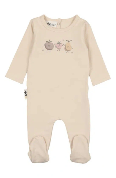 Maniere Babies' Fruity Friends Footie In Sand