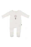 Maniere Manière Hot Air Balloon Footie In White