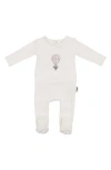 Maniere Manière Hot Air Balloon Footie In White