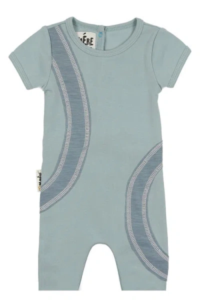 Maniere Babies' Manière Kids' Arch Patch Romper In Green