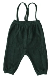 Maniere Babies' Manière Kids' Essentials Corduroy Overalls In Green