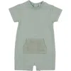 Maniere Manière Kids' Mesh Sport Romper In Green