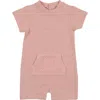 Maniere Manière Kids' Mesh Sport Romper In Pink