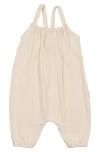 Maniere Manière Kids' Pretty Garden Romper In Neutral