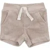 Maniere Babies' Manière Kids' Terry Cloth Shorts In Neutral