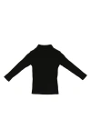 Maniere Manière Rib Long Sleeve T-shirt In Black
