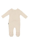 Maniere Manière Rib Pineapple Footie In Neutral