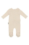 Maniere Manière Rib Pineapple Footie In Neutral