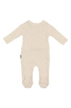 Maniere Manière Rib Pineapple Footie In White