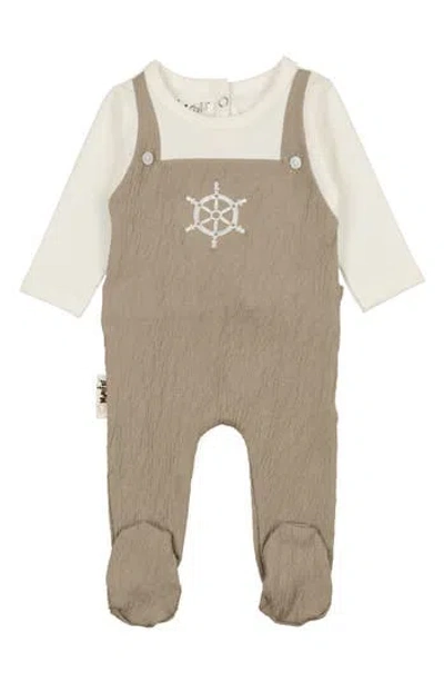 MANIERE MANIÈRE SAILOR LONG SLEEVE OVERALL FOOTIE