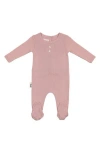 Maniere Manière Simple Pointelle Footie In Neutral