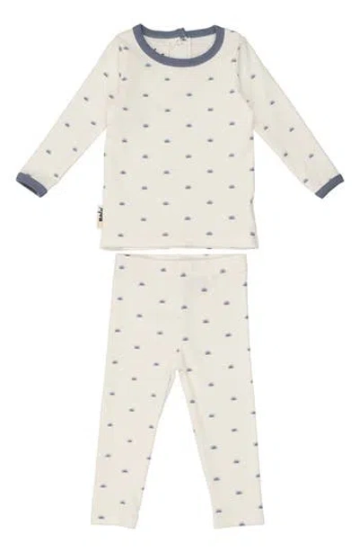 MANIERE MANIÈRE SUN PRINT COTTON KNIT TOP & LEGGINGS