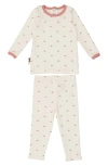 Maniere Manière Sun Print Stretch Cotton Top & Leggings
