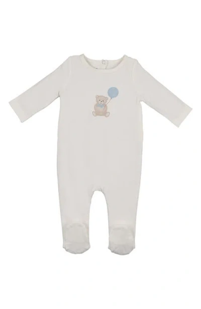 Maniere Babies' Manière Teddy Footie In White
