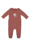 Maniere Manière Whimsy Wheelbarrow Footie In Pink
