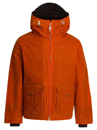 Manifattura Ceccarelli "balzer Coat" Jacket In Orange