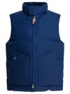 Manifattura Ceccarelli Goose Down Vest Jackets Blue In Blue
