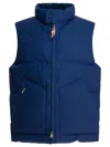 Manifattura Ceccarelli Goose Down Vest Jackets Blue In Blue