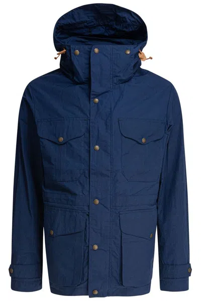 Manifattura Ceccarelli Hooded Jacket In Blue