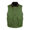 Manifattura Ceccarelli Lined Alligator Vest Green In Green