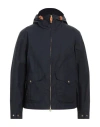 Manifattura Ceccarelli Man Jacket Navy Blue Size 42 Cotton