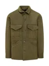 Manifattura Ceccarelli Jacket With Front Pockets In Green