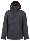 Manifattura Ceccarelli New Fisherman - Parka With Hood In Denim