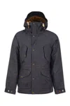 Manifattura Ceccarelli New Fisherman - Parka With Hood In Navy