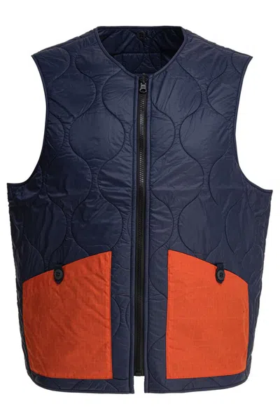 Manifattura Ceccarelli Quilted Vest In Blue