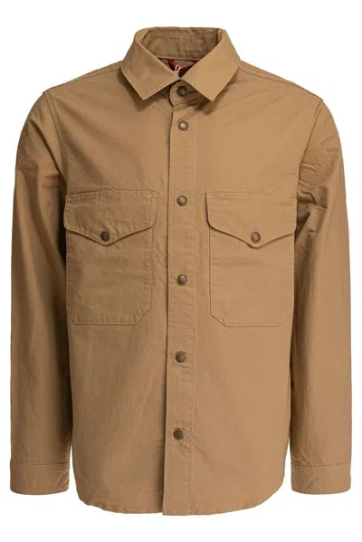 Manifattura Ceccarelli Utility Jacket In Brown