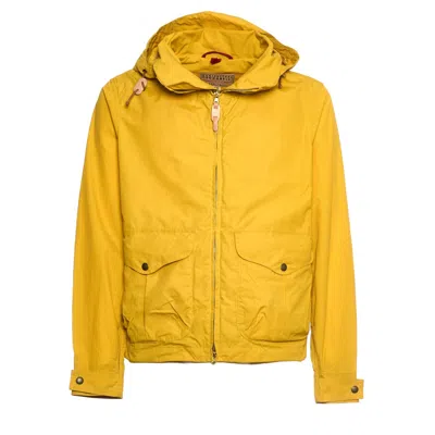 Manifattura Ceccarelli Versatile Blazer Coat With Metal Zip Closure In Yellow