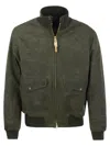 Manifattura Ceccarelli Water-repellent Cotton Bomber Jacket