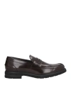 Manifatture Etrusche Man Loafers Burgundy Size 12 Leather In Red