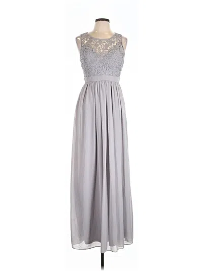 Pre-owned Maniju Cocktail Dress In Gray