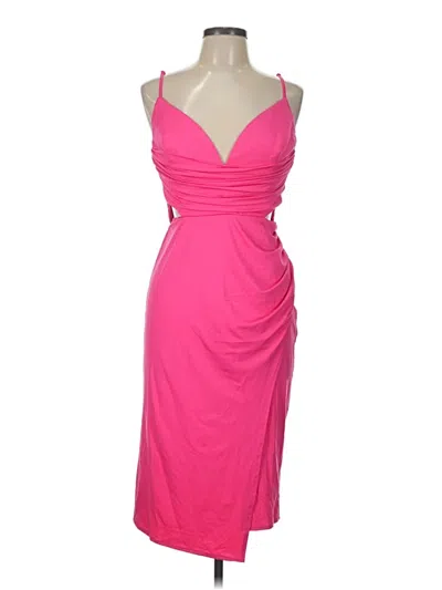 Pre-owned Maniju Cocktail Dress In Pink