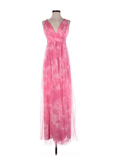 Pre-owned Maniju Cocktail Dress In Pink