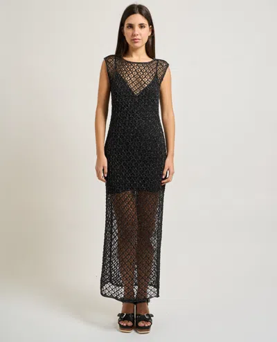 Manila Grace Dresses In Black
