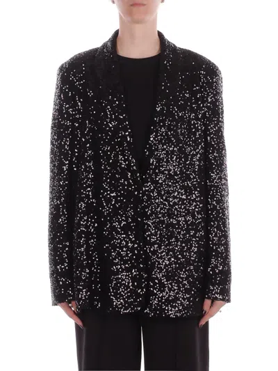 Manila Grace Jackets In Black