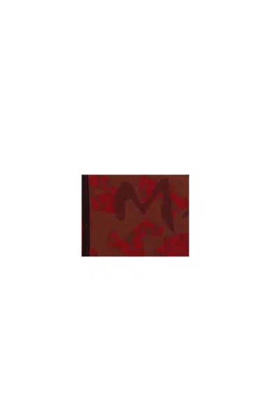 Manila Grace Scarfs In Geranio Rosso