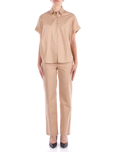 MANILA GRACE MANILA GRACE SHIRTS BEIGE