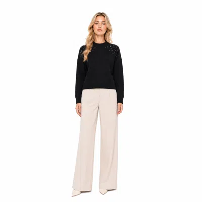 Manila Grace Sweaters In Black