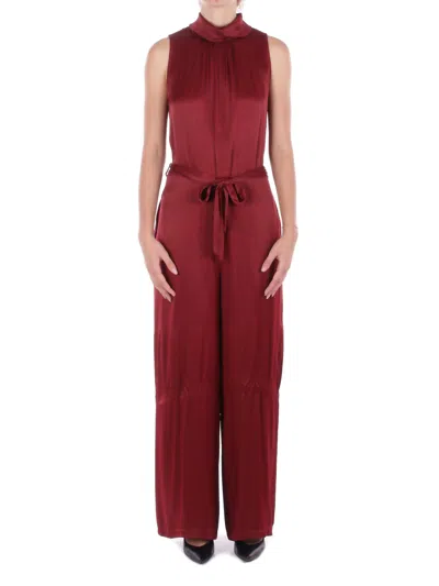 Manila Grace Trousers In Burgundy