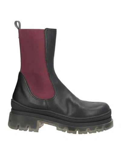 Manila Grace Woman Ankle Boots Black Size 8 Synthetisches Material